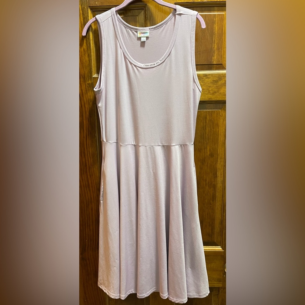 Light Purple Skater Dress